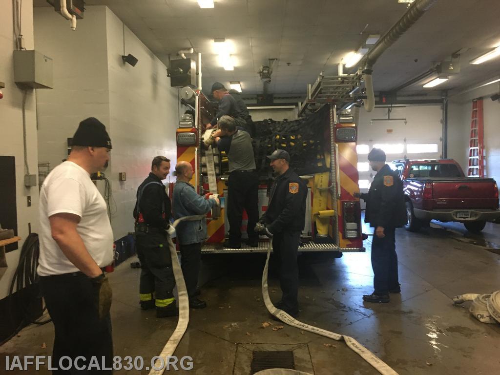11-8-2019 Hose Testing @ Station 4