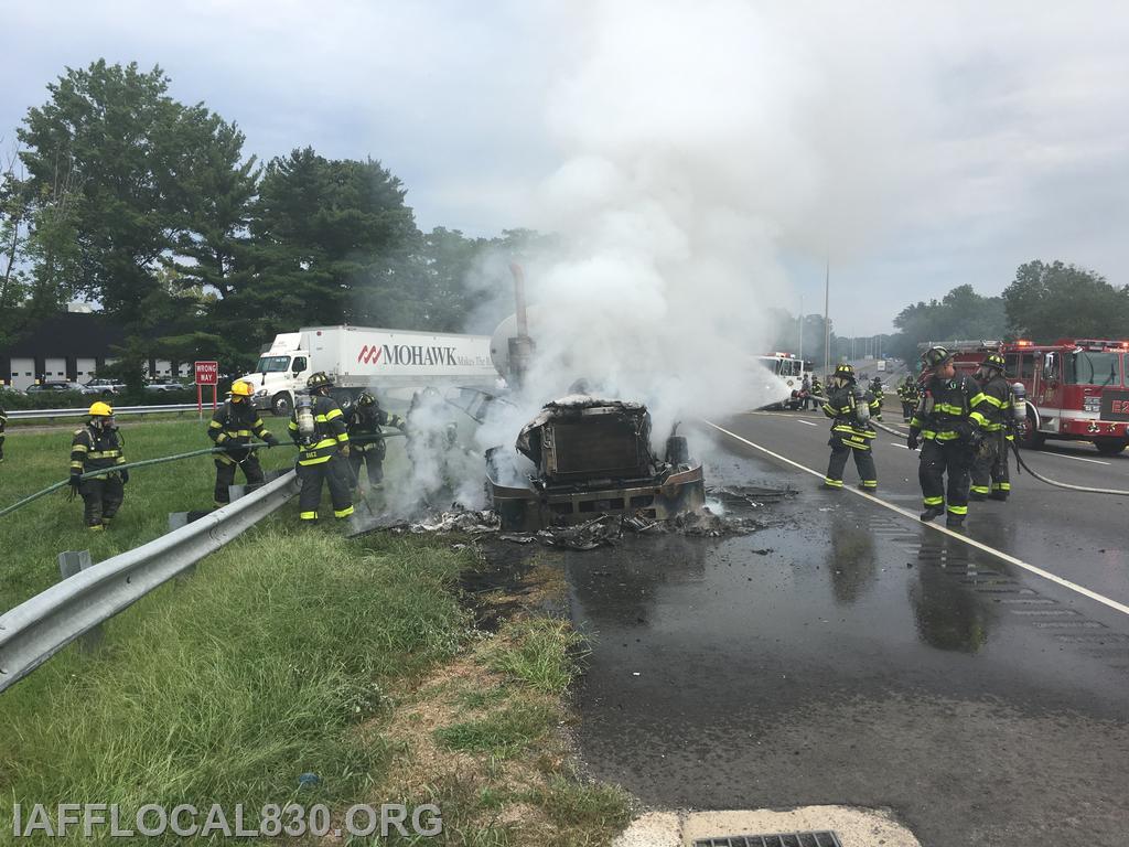 8/31/2016 I-95 Gasoline tanker fire.