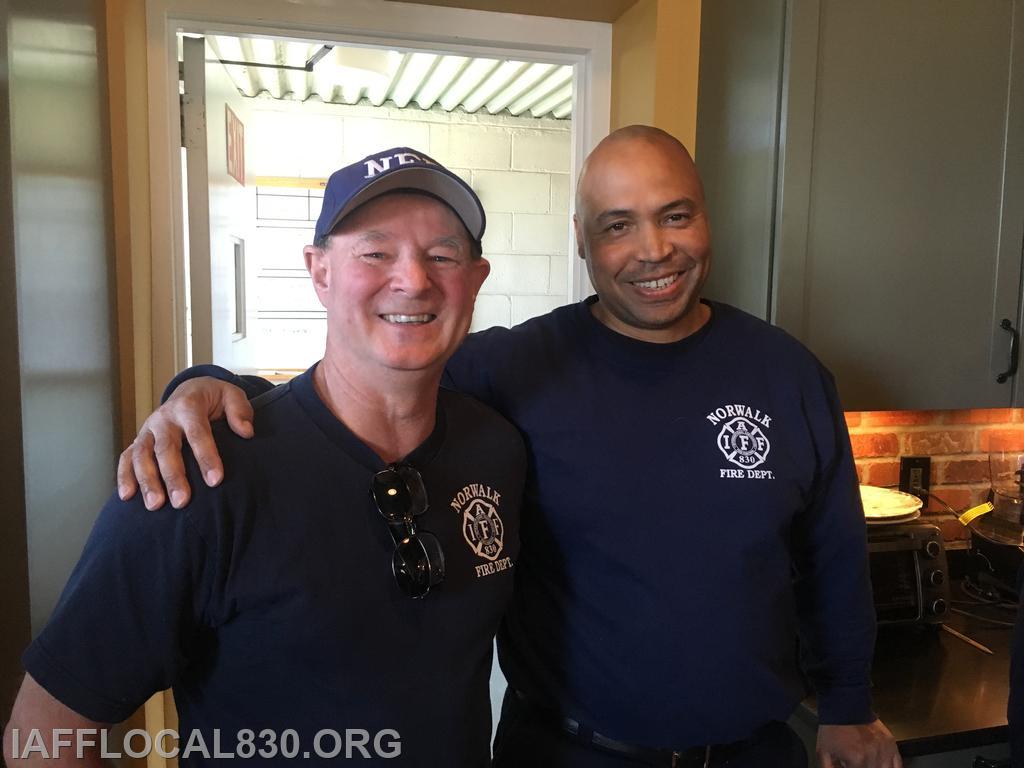 5/16/2016 Richard Lozinak's last tour.
Loz & John McClester