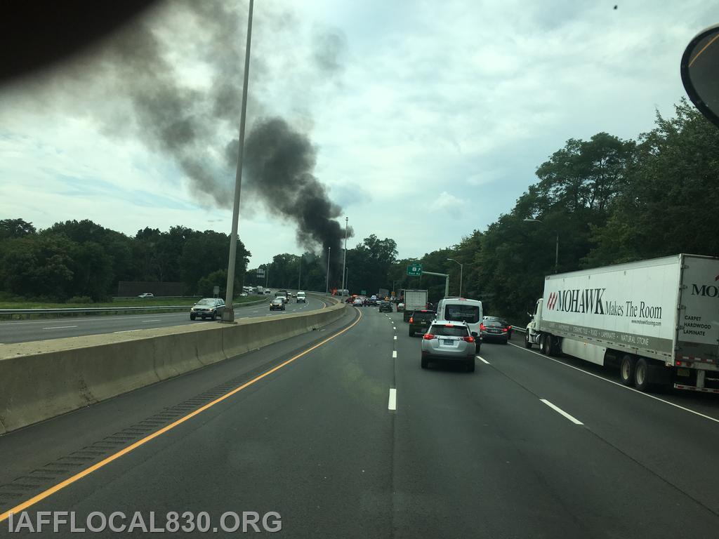 8/31/2016 I-95 Gasoline tanker fire.