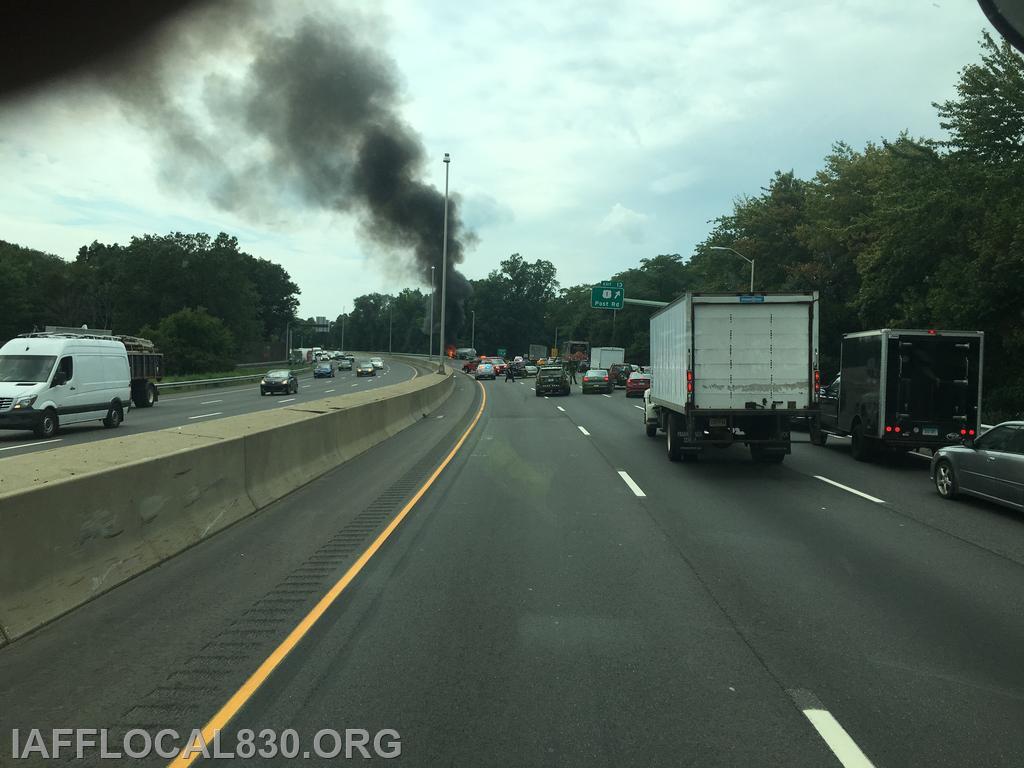 8/31/2016 I-95 Gasoline tanker fire.