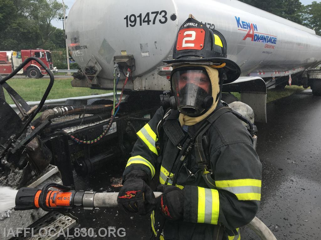 8/31/2016 I-95 Gasoline tanker fire.
Matt Bannon