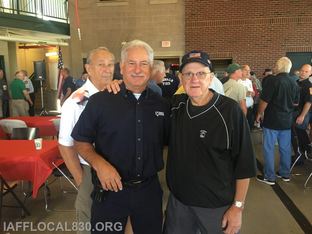 9/13/2016 Retiree Breakfast
Tony Ciaccia, Bill Stenger, & Tony Buono
