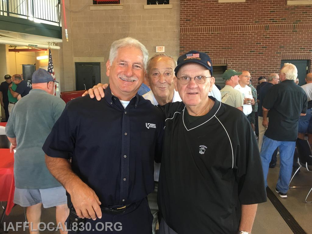 9/13/2016 Retiree Breakfast
Bill Stenger, Tony Ciaccia, & Tony Buono