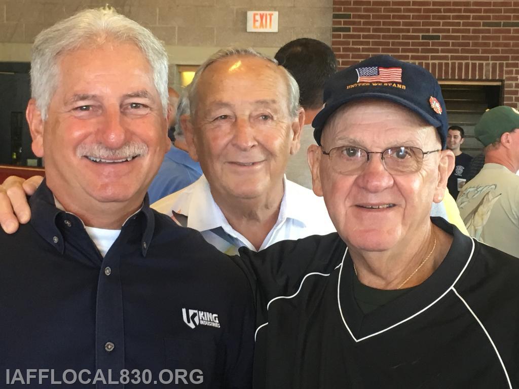 9/13/2016 Retiree Breakfast
Bill Stenger, Tony Ciaccia, & Tony Buono