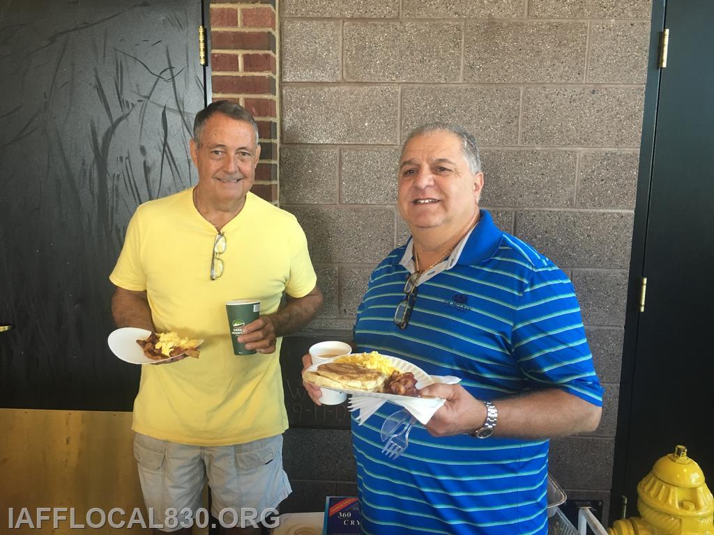 9/13/2016 Retiree Breakfast
Ken Bovi & Ralph Allegretta