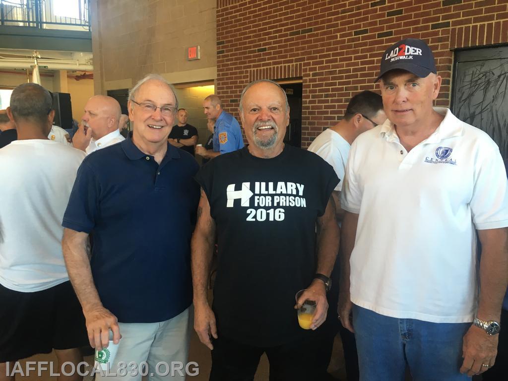 9/13/2016 Retiree Breakfast
DC George Grover, LT Joe DeBone, & Howie Wood