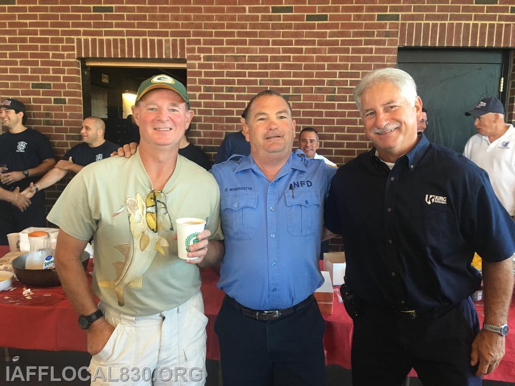 9/13/2016 Retiree Breakfast
Richard Lozinak, LT Tim Morrissette, & Capt. Bill Stenger