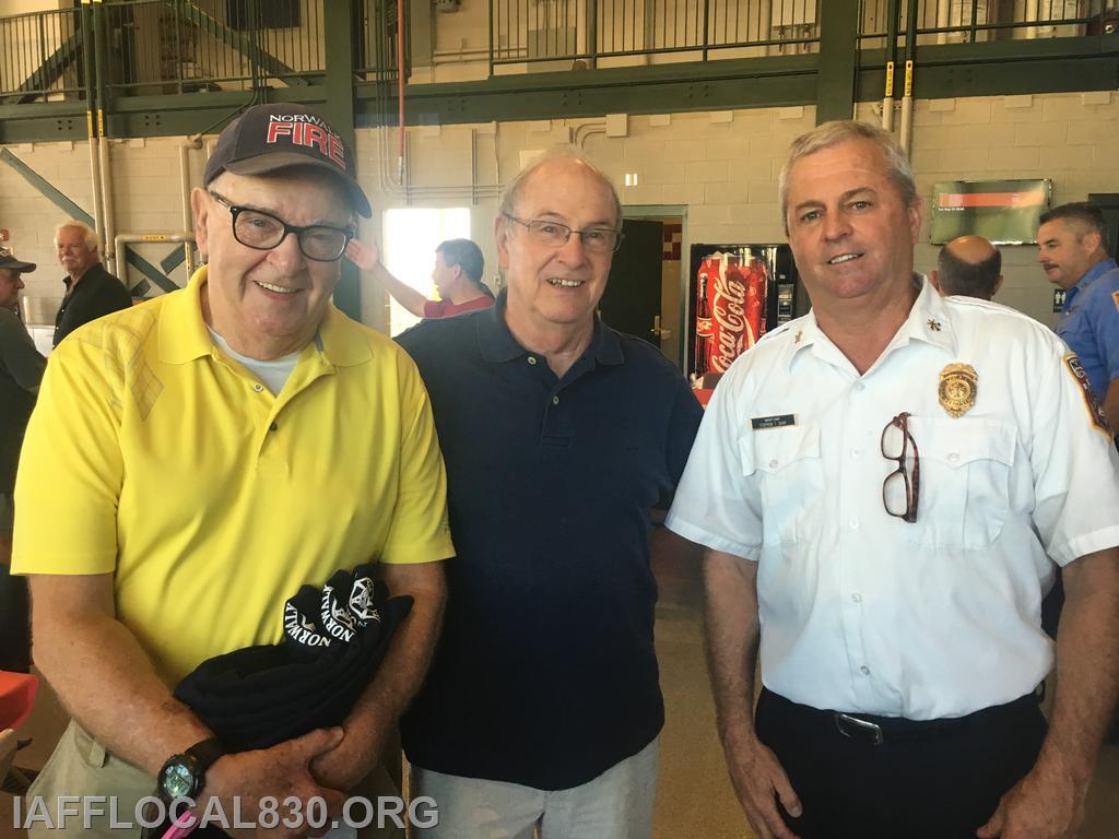 9/13/2016 Retiree Breakfast
Jack Goodwin, George Grover, & Stephen Shay
