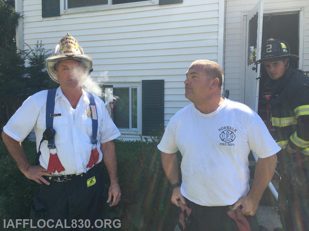9/13/2016 18 Country Club Road fire
DC Stephen Shay & LT Tim Morrissette