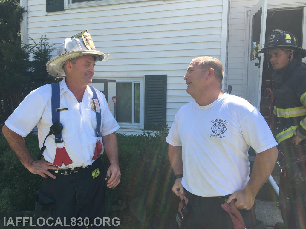 9/13/2016 18 Country Club Road fire
DC Stephen Shay, LT Tim Morrissette, Whitney King