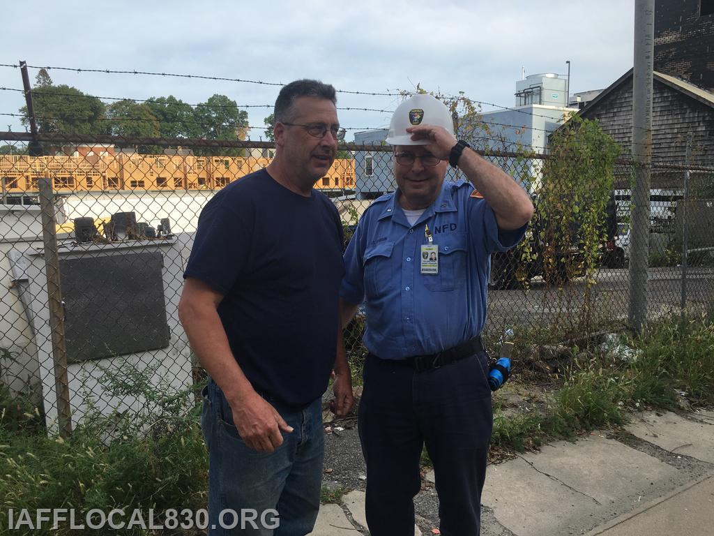 9/21/2016 Ammonia Leak Crystal Ice Company 38 Commerce Street
Ralph Hazard & LT Bill Firisin