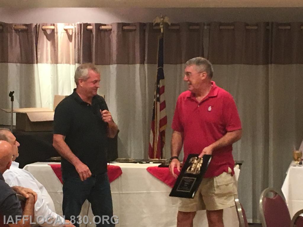 9/22/2016 Retiree Dinner
DC Shay & Ward Hope