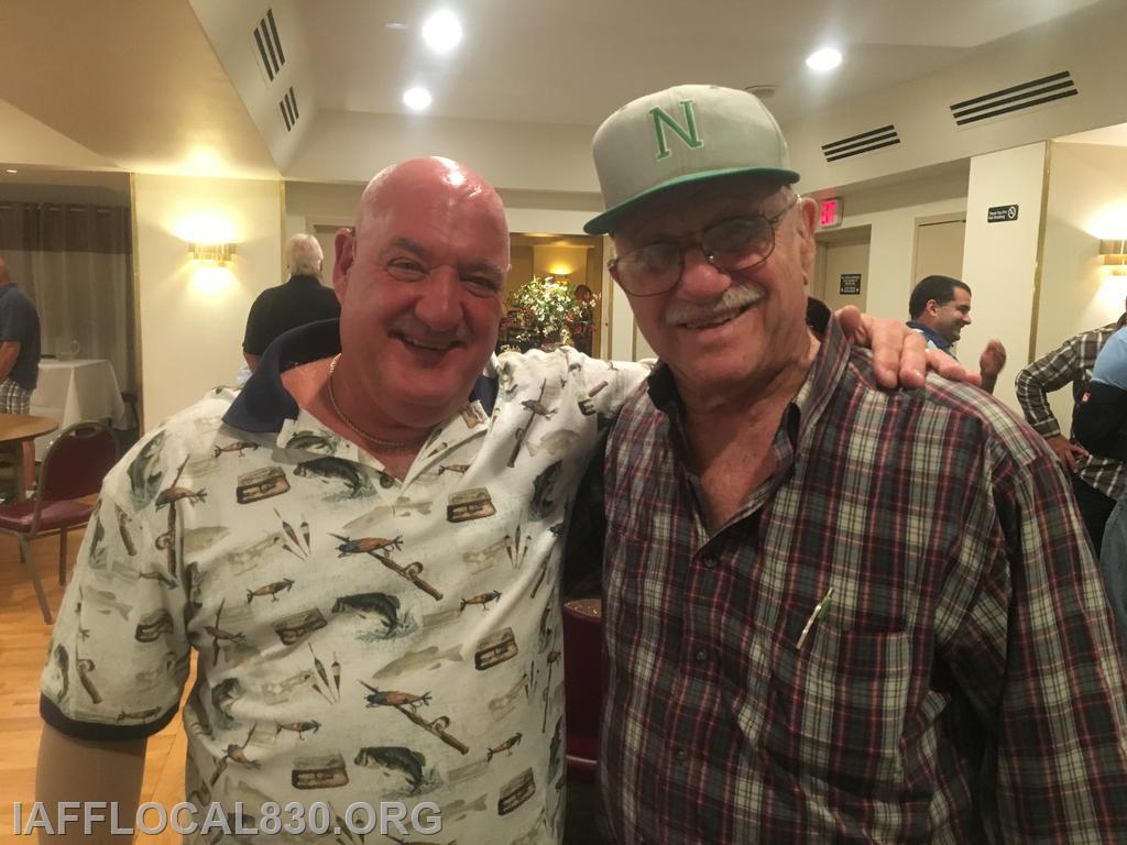 9/22/2016 Retiree Dinner
Ricky Dominick & Al Palumbo