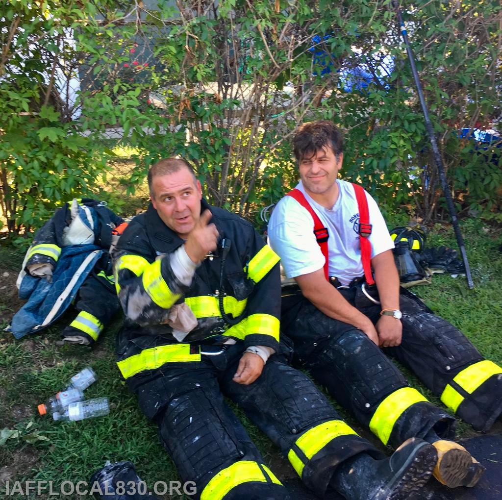8/23/2016 Structure Fire 2 Platt Street Captain Chris Roos & LT Efstathios Papadopoulos