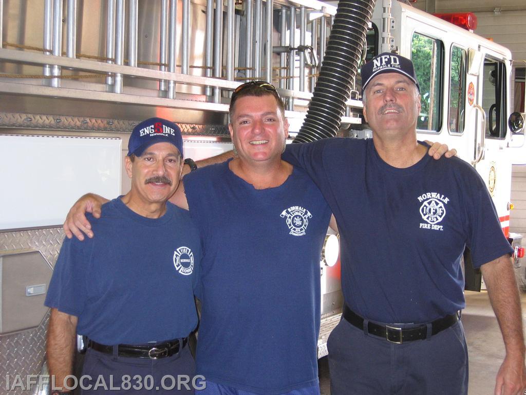 Mike Simso, Chris Hansen, John Eagen