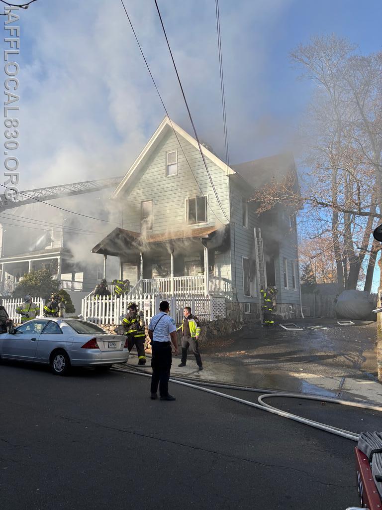 5 NFD Firefighters Burned at 3rd Alarm Fire on Golden Hill St - Norwalk ...
